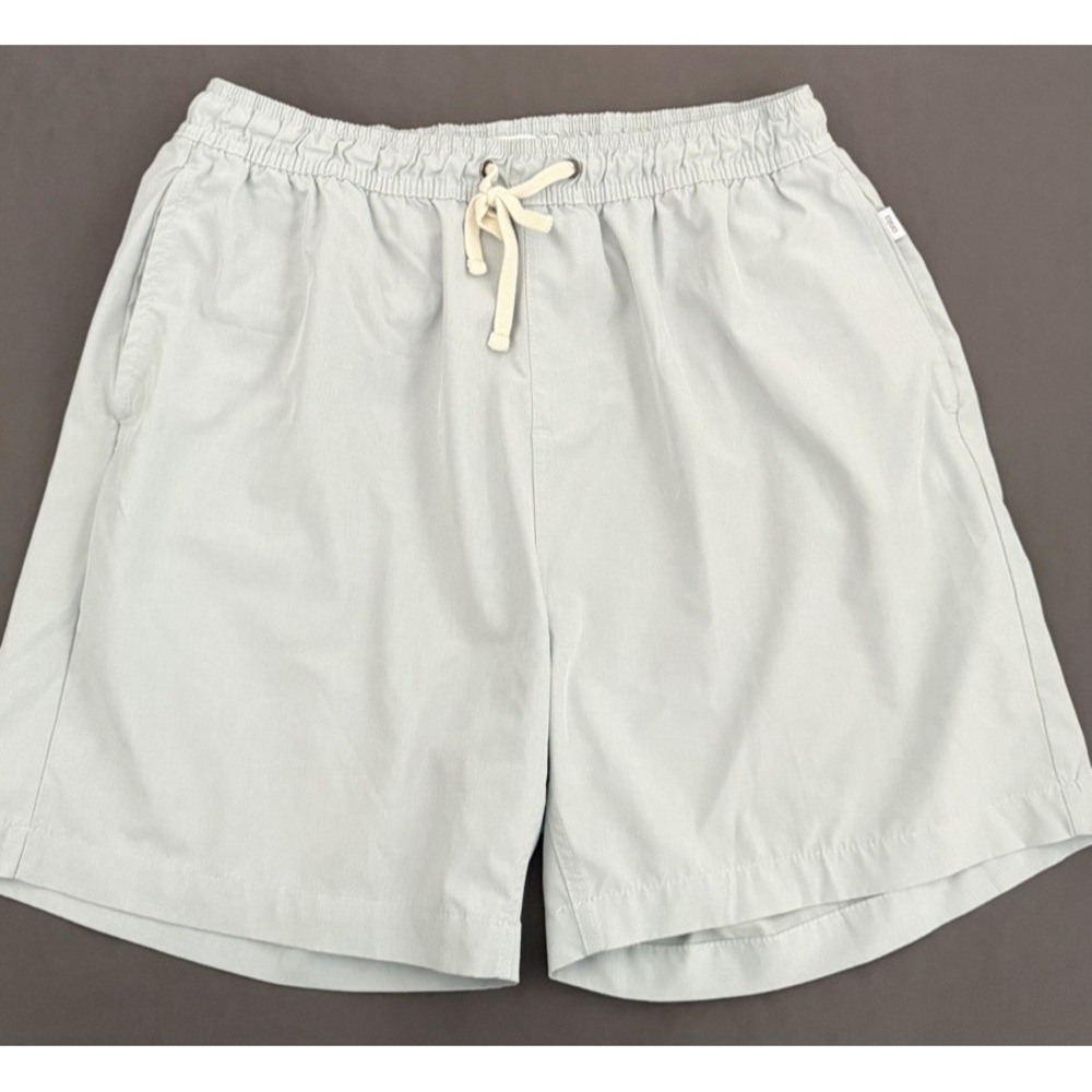 Onia Land to Water Shorts Mens Size Large Blue Stretch Swim Casual Pockets